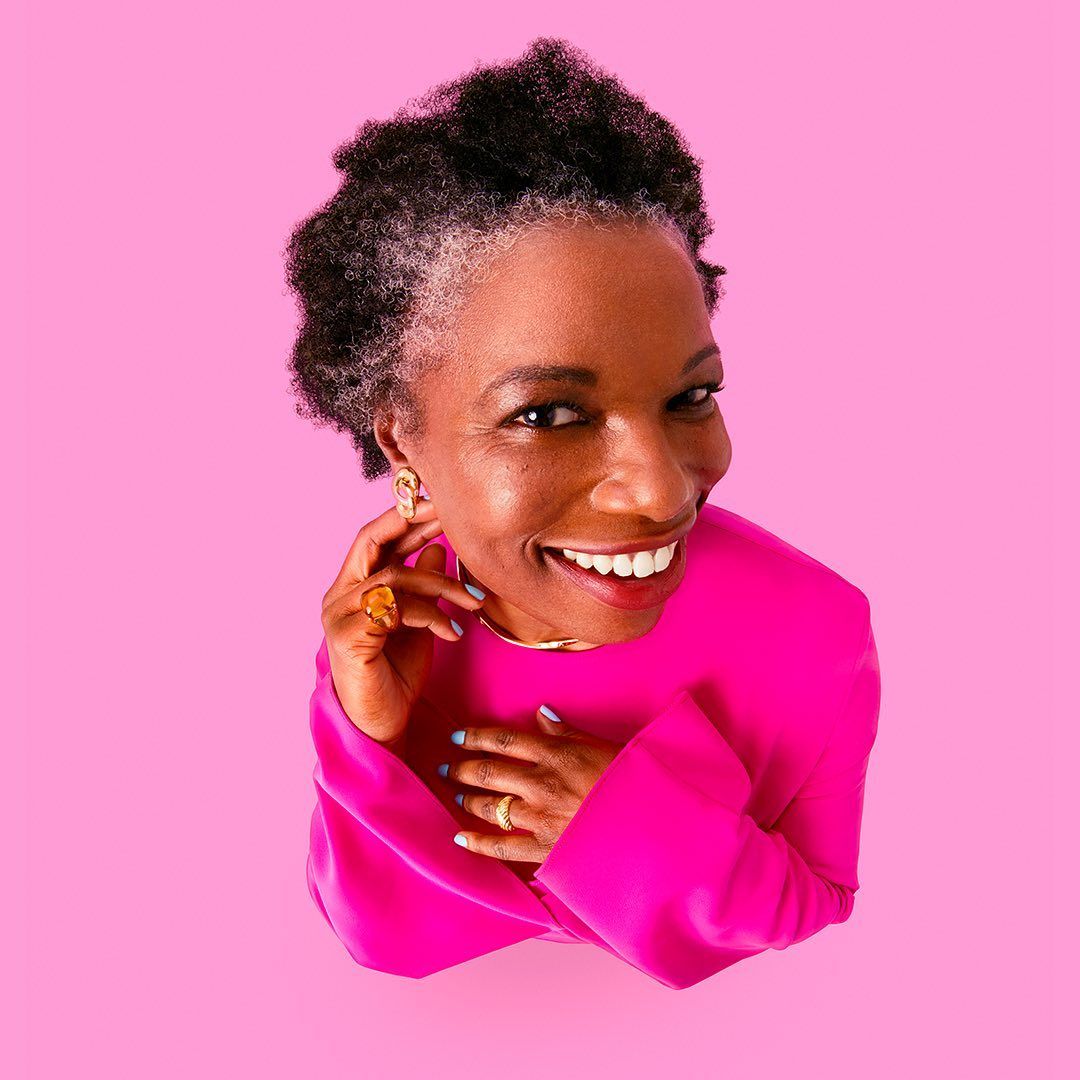 Smiling person